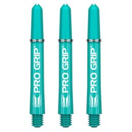 Target Pro Grip Aqua Nylon Dart Shafts Stems set 3 Solid Colour