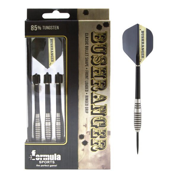 Formula Sports Bushranger Ned Kelly Bush Ranger 85% Tungsten Dart Board Darts 24 Gram