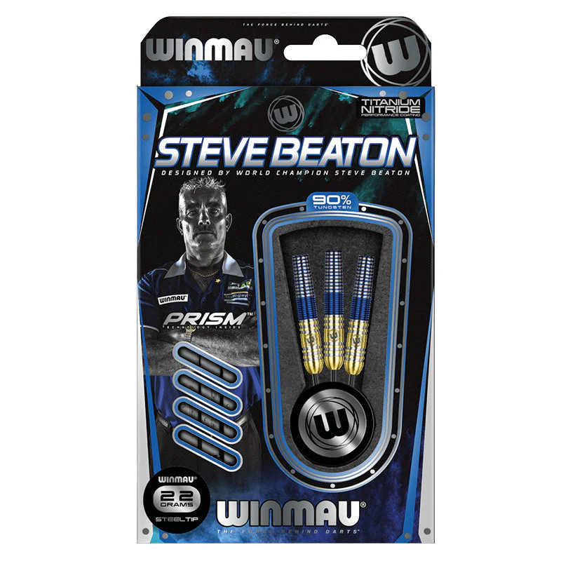 Winmau Steve Beaton Steel Tip 90% Tungsten Darts 5 Winmau Steve Beaton Steel Tip 90% Tungsten Darts - Image 5