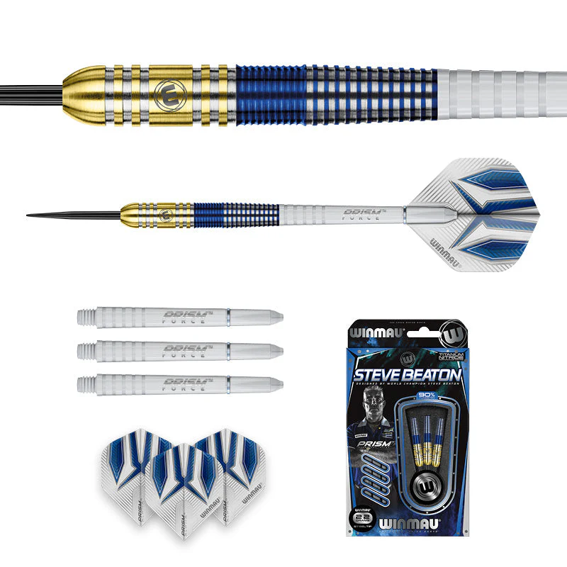 Winmau Steve Beaton Steel Tip 90% Tungsten Darts 6 Winmau Steve Beaton Steel Tip 90% Tungsten Darts - Image 6