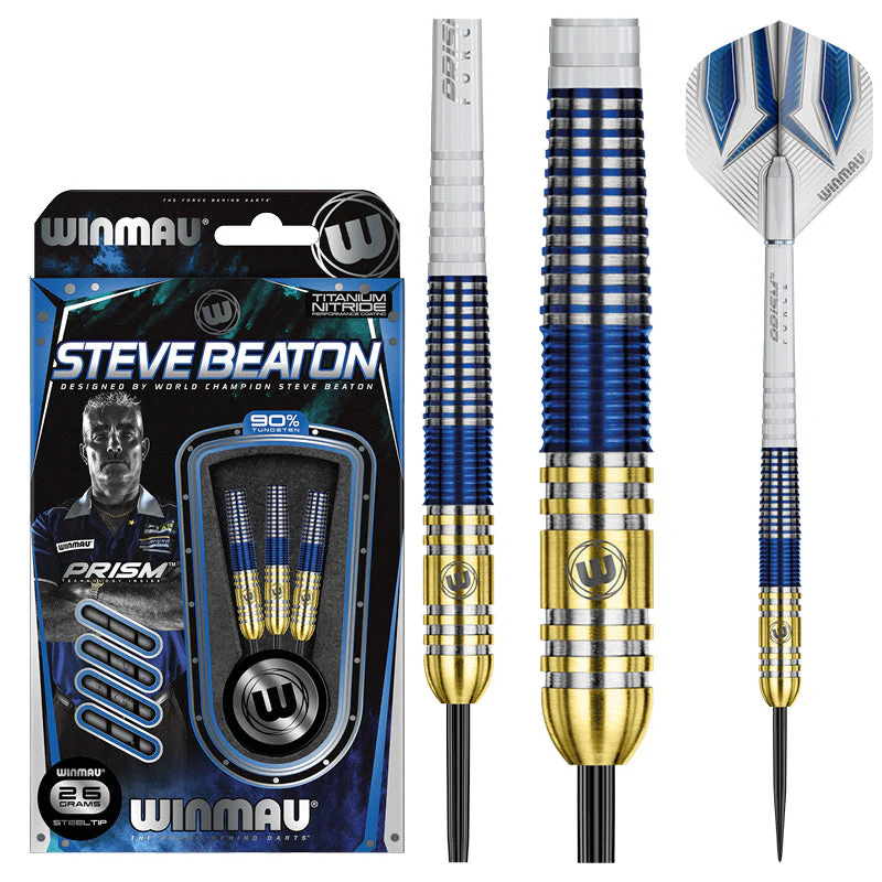 Winmau Steve Beaton Steel Tip 90% Tungsten Darts 11 Winmau Steve Beaton Steel Tip 90% Tungsten Darts - Image 11