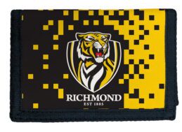 Richmond Tigers AFL Money Wallet Coin Note and Card Compartments