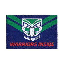 New Zealand NZ Warriors NRL Doormat for Home Man Cave Bar BBQ