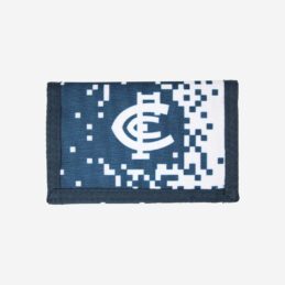 Carlton Blues AFL Money Wallet Coin Note and Card Compartments