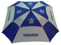 North Melbourne Kangaroos AFL Golf Club Umbrella Large Deluxe