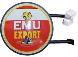 Emu Export Bar Lighting Wall Sign Light LED
