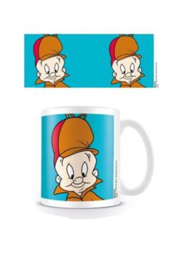 Looney Tunes Elmer Coffee Mug Cup Fudd Shhh. Be vewy vewy quiet, I'm hunting wabbits
