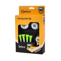Gold Coast Titans NRL Optima Tee-Up Golf Balls Marker Tees Kit