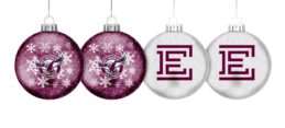Manly Warringah Sea Eagles NRL Team Glitter Christmas Tree Decoration Baubles