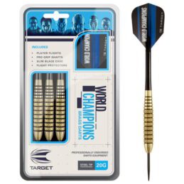 Target World Champions Brass Dart Board Darts 20 Gram