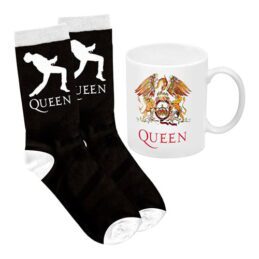 Queen Band Singer Coffee Mug and Socks Gift Pack