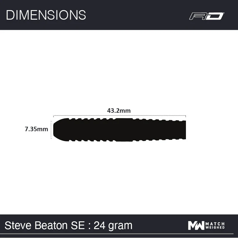 Winmau Steve Beaton Special Edition 90% Tungsten Darts - Image 2