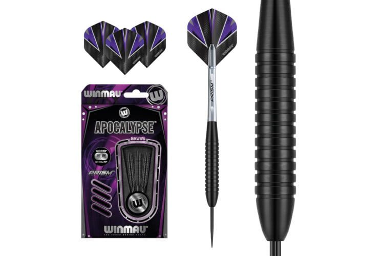 WINMAU APOCALYPSE Black Brass 22 Gram 1 WINMAU APOCALYPSE Black Brass 22 Gram