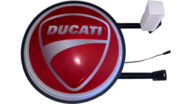 Ducati Motor Bar Lighting Wall Sign Light LED