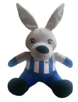 North Melbourne Kangaroos AFL Team Plush Mascot Door Stop