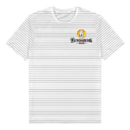 Bundaberg Rum Bundy Bear Striped Tee T-Shirt