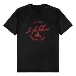 Holden We Use Genuine Parts Heritage Logo Tee T-Shirt
