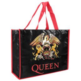 Queen Logo Design Laminated Shopper Bag