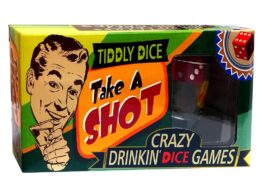 Take a Shot Crazy Drinking Drinkin Party Dice Game