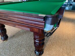 NPC Pool Snooker Billiard Table 9ft Royal DELUXE Walnut With Green Felt
