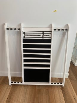 NPC Pool Snooker Billiard Table Hand Made Cue Rack Scoreboard