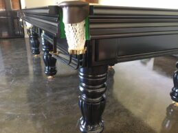 NPC Pool Snooker Billiard Table 9ft Royal DELUXE Black With Green Felt