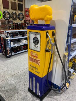 Quality Golden Fleece Custom Made Fuel Petrol Pump Bowser Full Size Hand Made