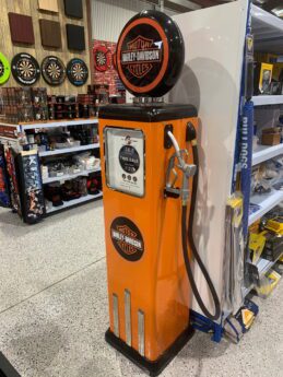 Quality Harley Davidson Custom Made Fuel Petrol Pump Bowser Full Size Hand Made