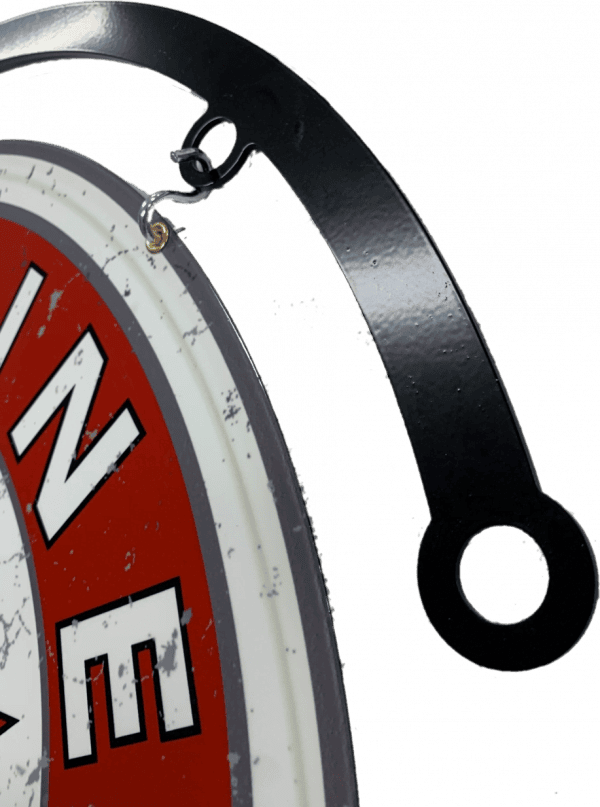 MASSIVE TEXACO Gasoline Motor Oil Metal Bar Wall Sign Man Cave Garage ...