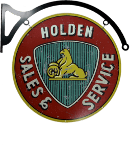 MASSIVE Holden Sales & Service Metal Bar Wall Sign Man Cave Garage Workshop