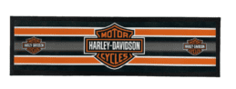 Harley Davidson Motorcycles Bar Runner Mat