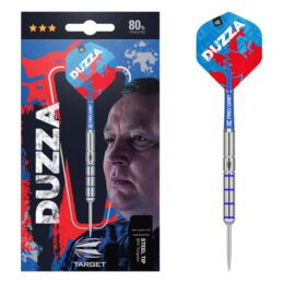 Target Glen ‘Duzza’ Durrant 80% Tungsten Dart Board Steel Tip Darts