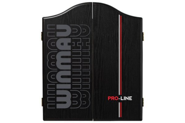 PRO STAR Micro Wire Dart board SET With Winmau Pro Line Black Dart Cabinet - Image 5