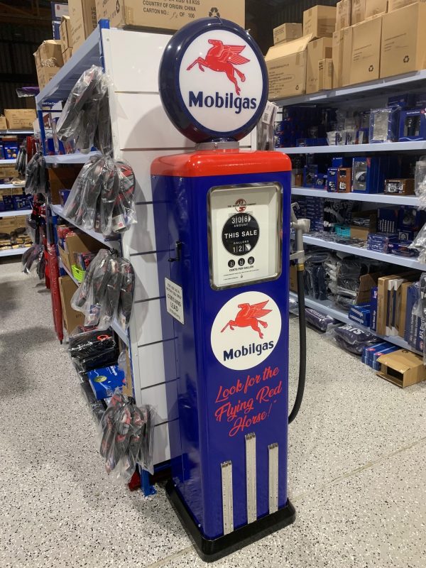 Quality Mobilgas Custom Made Fuel Petrol Gas Pump Bowser Full Size Hand Made - Image 3