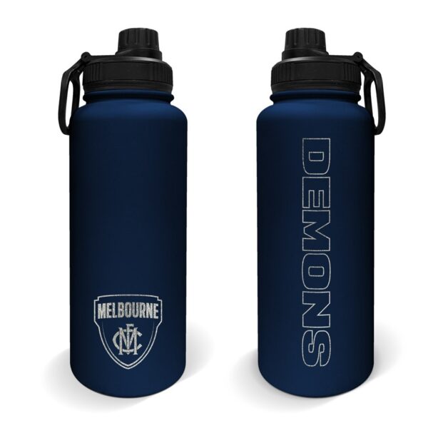 Melbourne Demons AFL Stainless Steel Double Walled Water Drink Bottle