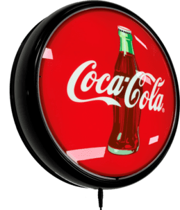 Coca Cola Coke Bottle LED Bar Lighting Wall Sign Light Button Black
