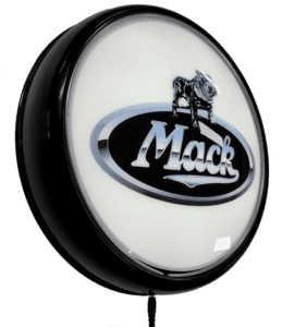 Mack Truck Semi Trailer LED Bar Lighting Wall Sign Light Button White/Black
