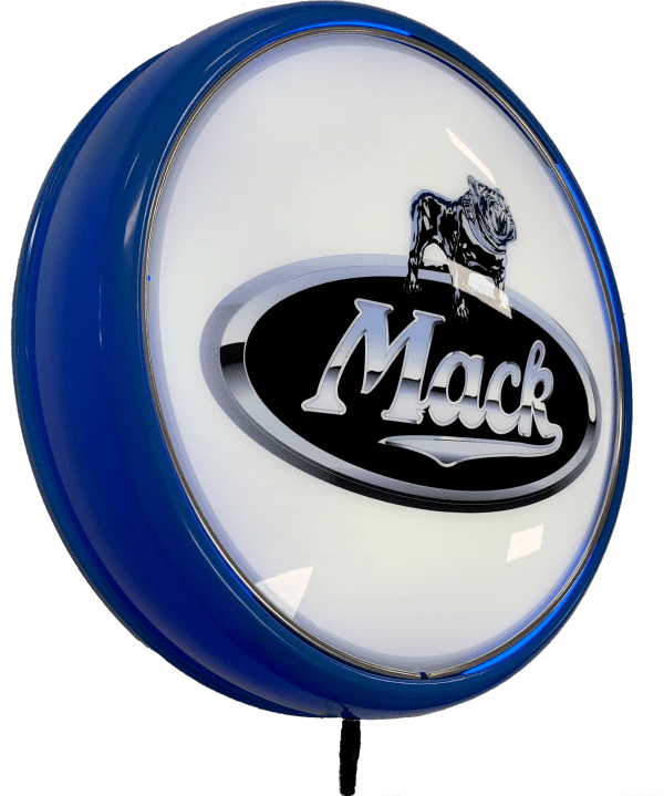 Mack Truck Semi Trailer LED Bar Lighting Wall Sign Light Button White/Light Blue 1 Mack Truck Semi Trailer LED Bar Lighting Wall Sign Light Button White/Light Blue