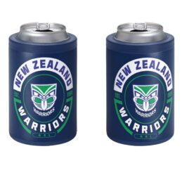 New Zealand NZ Warriors NRL Insulated Stainless Steel Can Cooler with Twist Top Lid