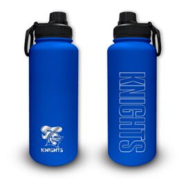 Newcastle Knights NRL Stainless Steel Double Walled Water Drink Bottle