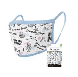 Friends Phrases Twin Pack Adult Washable Face Masks