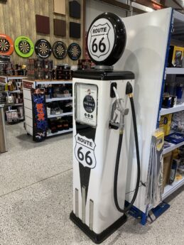 Quality Route 66 Custom Made Fuel Petrol Pump Bowser Full Size Hand Made