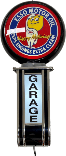 Massive ESSO Motor Oil LED GARAGE Wall Sign Led Bar Lighting Light