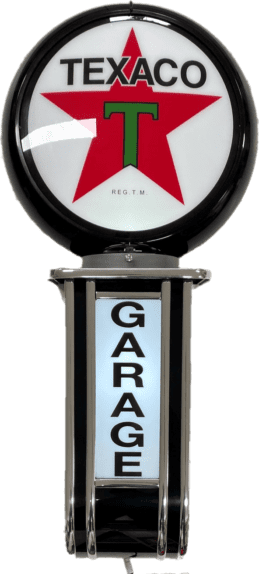 Massive TEXACO Fuel Oil GARAGE Wall Sign Led Bar Lighting Light