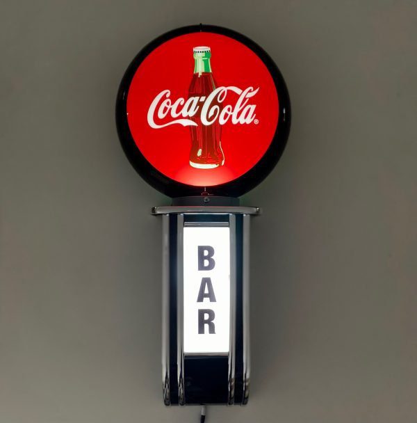 Massive Coke Coca Cola BAR Wall Sign Led Lighting Light - Image 3