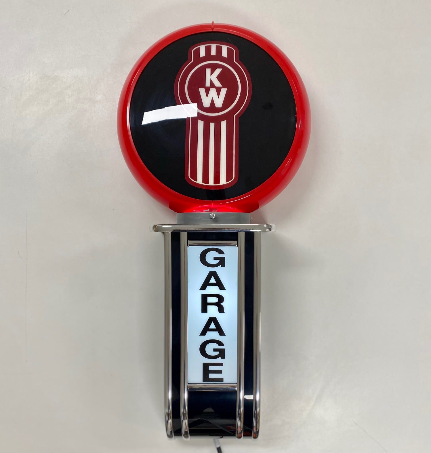 Massive Kenworth Truck Semi Trailer GARAGE Wall Sign Led Bar Lighting Light RED 3 Massive Kenworth Truck Semi Trailer GARAGE Wall Sign Led Bar Lighting Light RED - Image 3