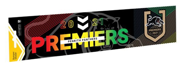 Penrith Panthers NRL Premiers Premiership 2021 Bumper Sticker