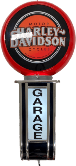 Massive Harley Davidson Motor Cycles GARAGE Wall Sign Led Bar Lighting Light RED