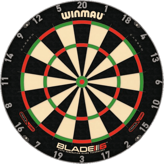 Winmau Blade 6 TRIPLE CORE Dart Board and Tex Darts Black Cabinet with Storage Drawer 4 Winmau Blade 6 TRIPLE CORE Dart Board and Tex Darts Black Cabinet with Storage Drawer - Image 4