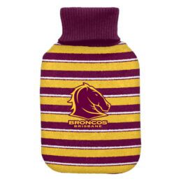 Brisbane Broncos NRL TEAM Hot Water Bottle and Cover